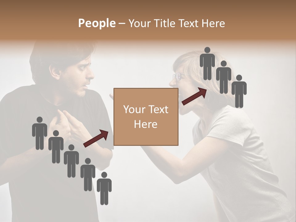 Fend Astonished Anger PowerPoint Template