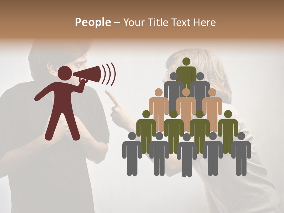 Fend Astonished Anger PowerPoint Template