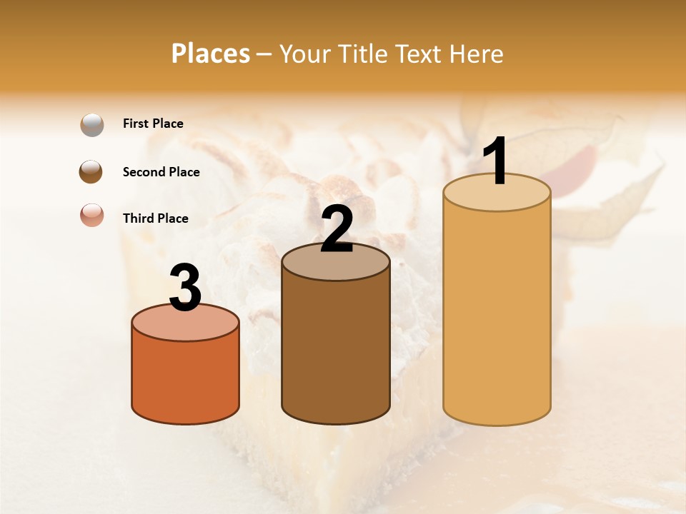 Snack Creamy Meringue PowerPoint Template