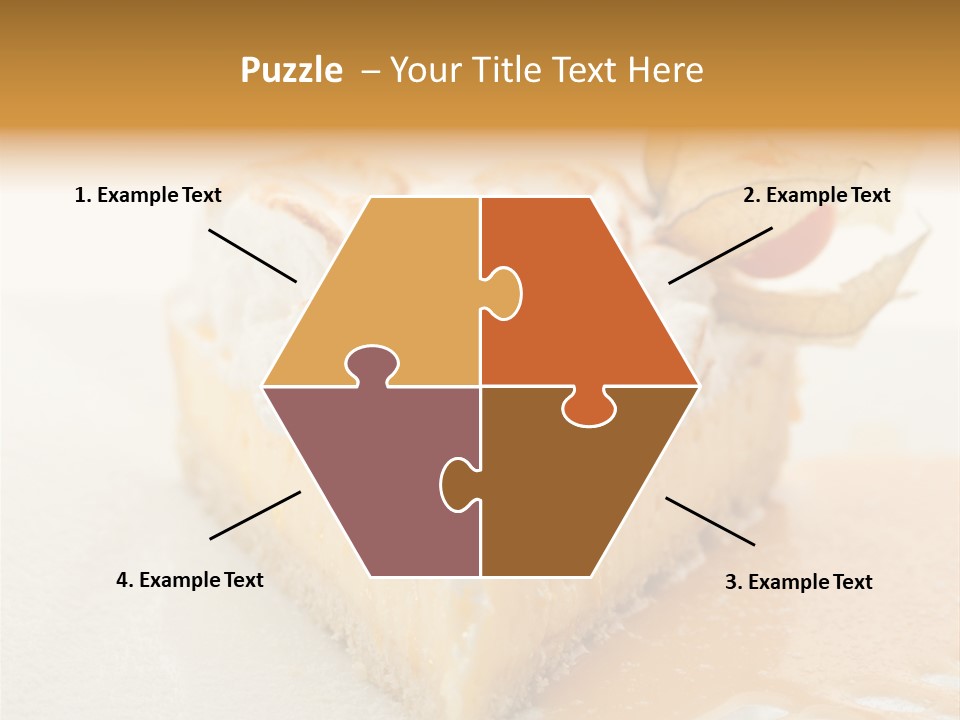 Snack Creamy Meringue PowerPoint Template