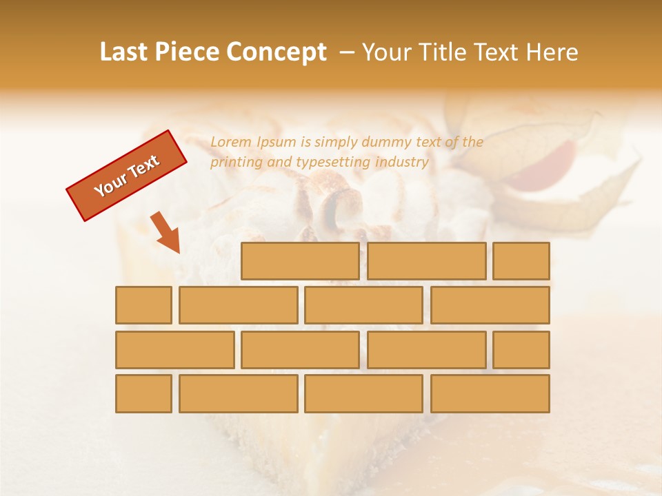 Snack Creamy Meringue PowerPoint Template