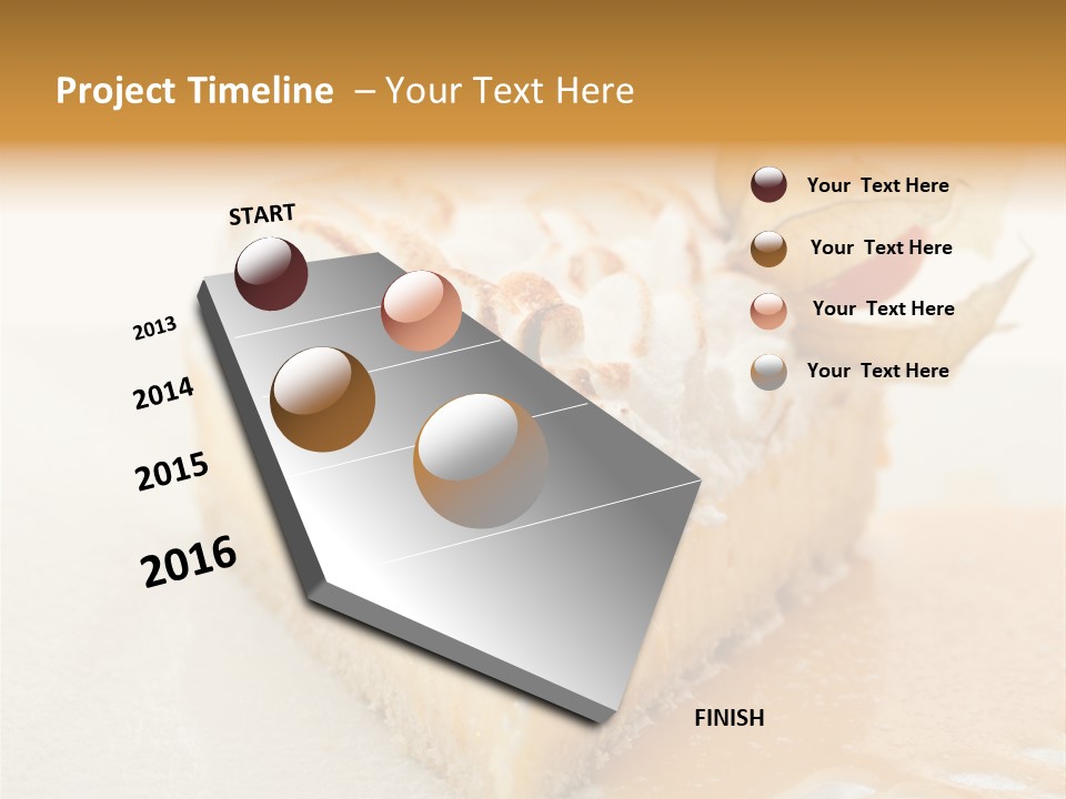 Snack Creamy Meringue PowerPoint Template