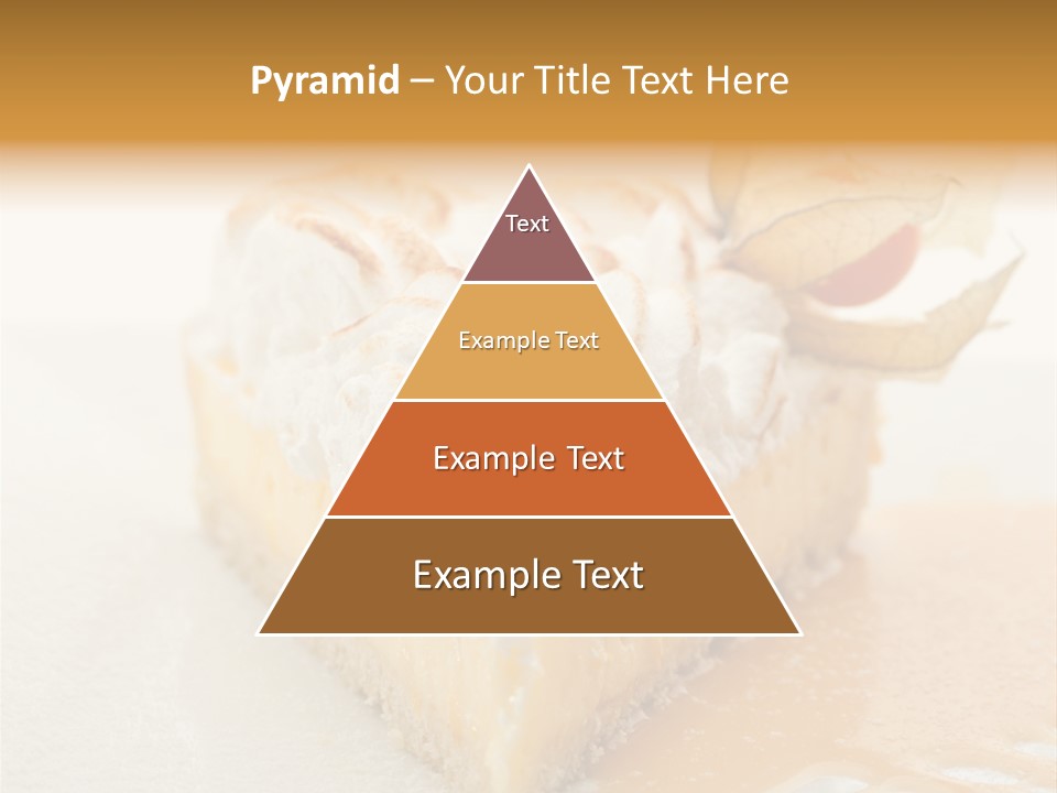 Snack Creamy Meringue PowerPoint Template