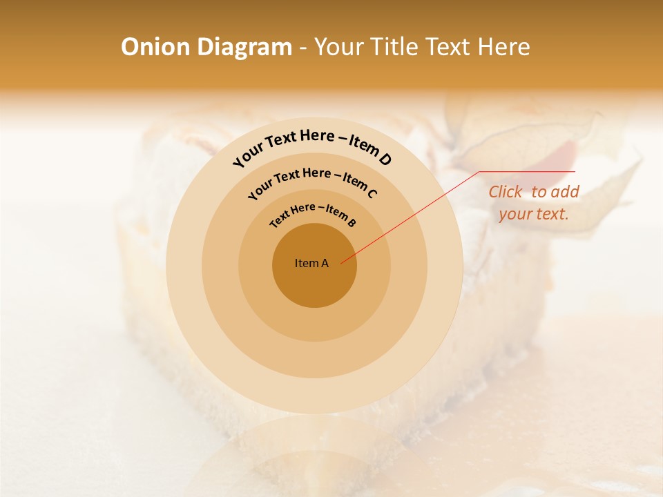 Snack Creamy Meringue PowerPoint Template