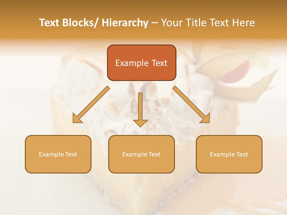 Snack Creamy Meringue PowerPoint Template