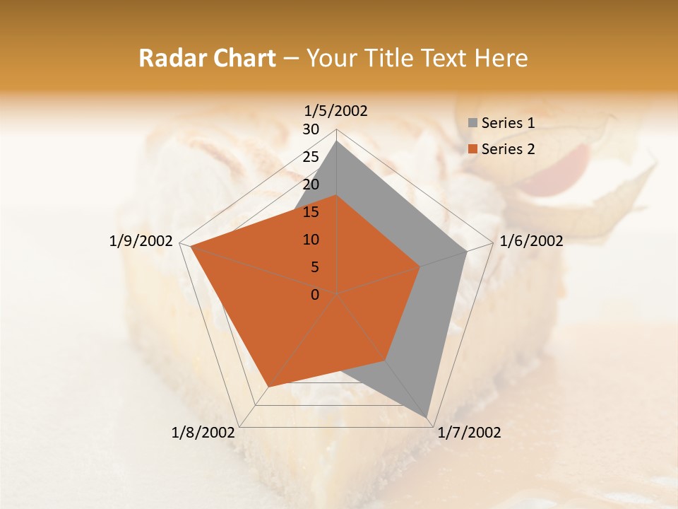 Snack Creamy Meringue PowerPoint Template