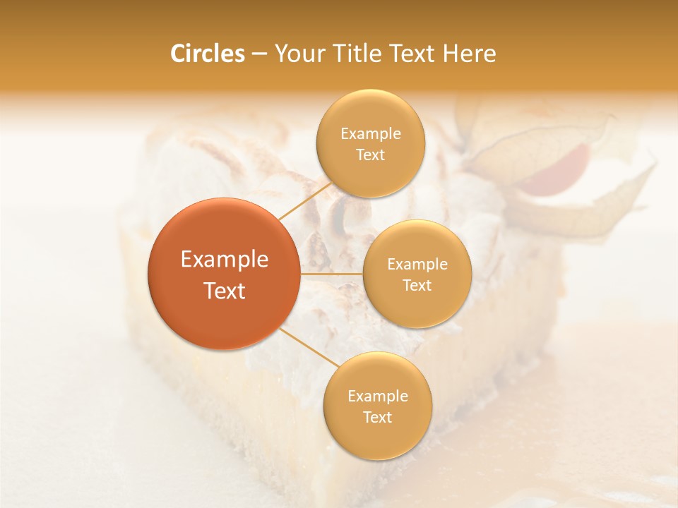 Snack Creamy Meringue PowerPoint Template