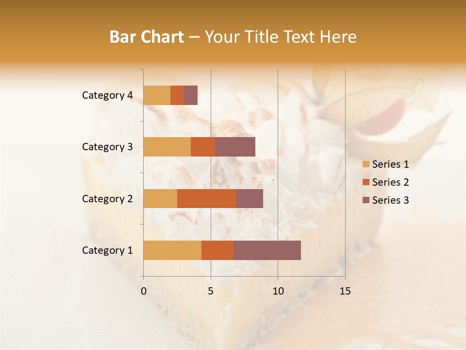 Snack Creamy Meringue PowerPoint Template