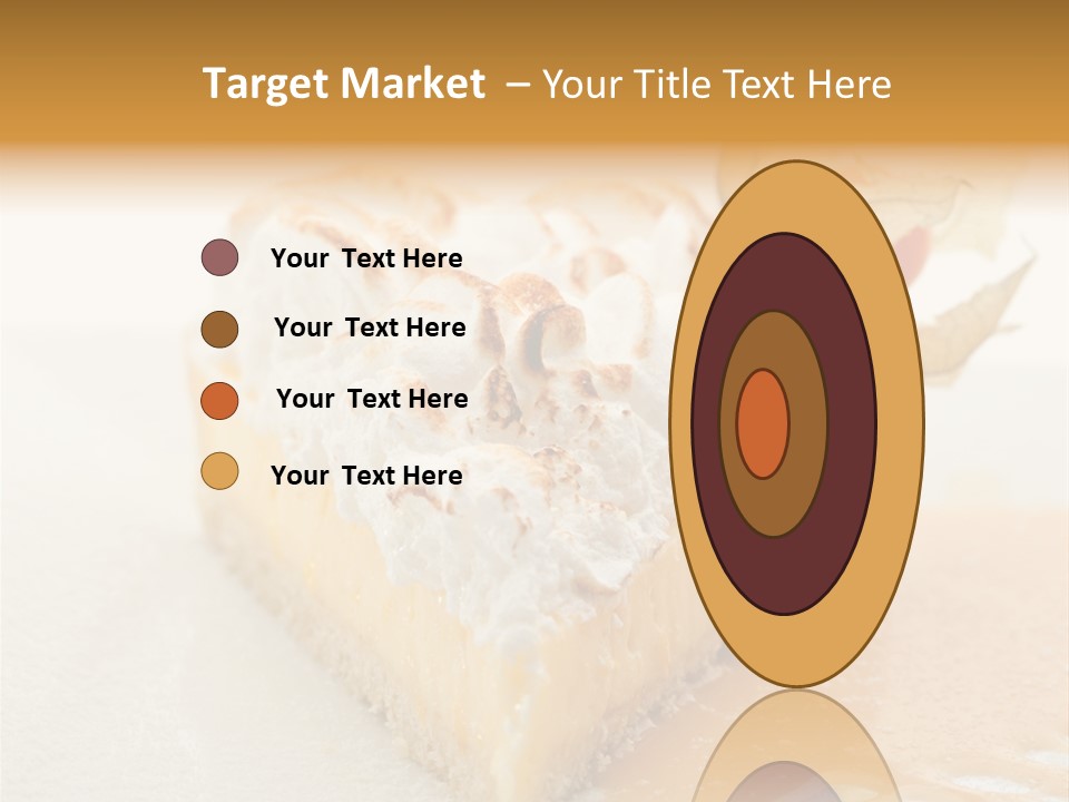 Snack Creamy Meringue PowerPoint Template