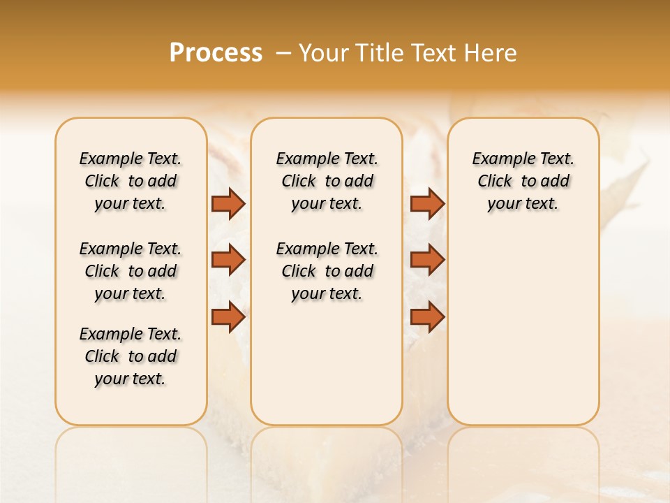 Snack Creamy Meringue PowerPoint Template