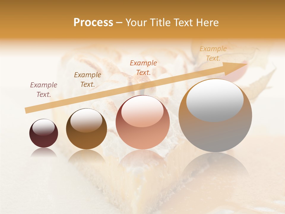 Snack Creamy Meringue PowerPoint Template