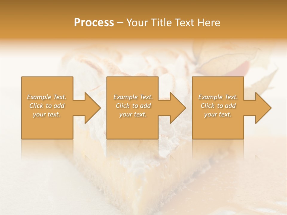 Snack Creamy Meringue PowerPoint Template