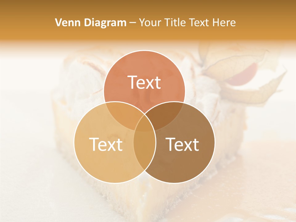 Snack Creamy Meringue PowerPoint Template