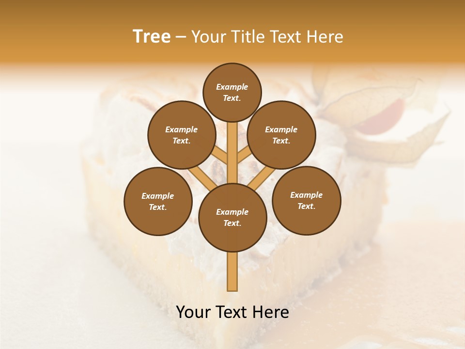 Snack Creamy Meringue PowerPoint Template