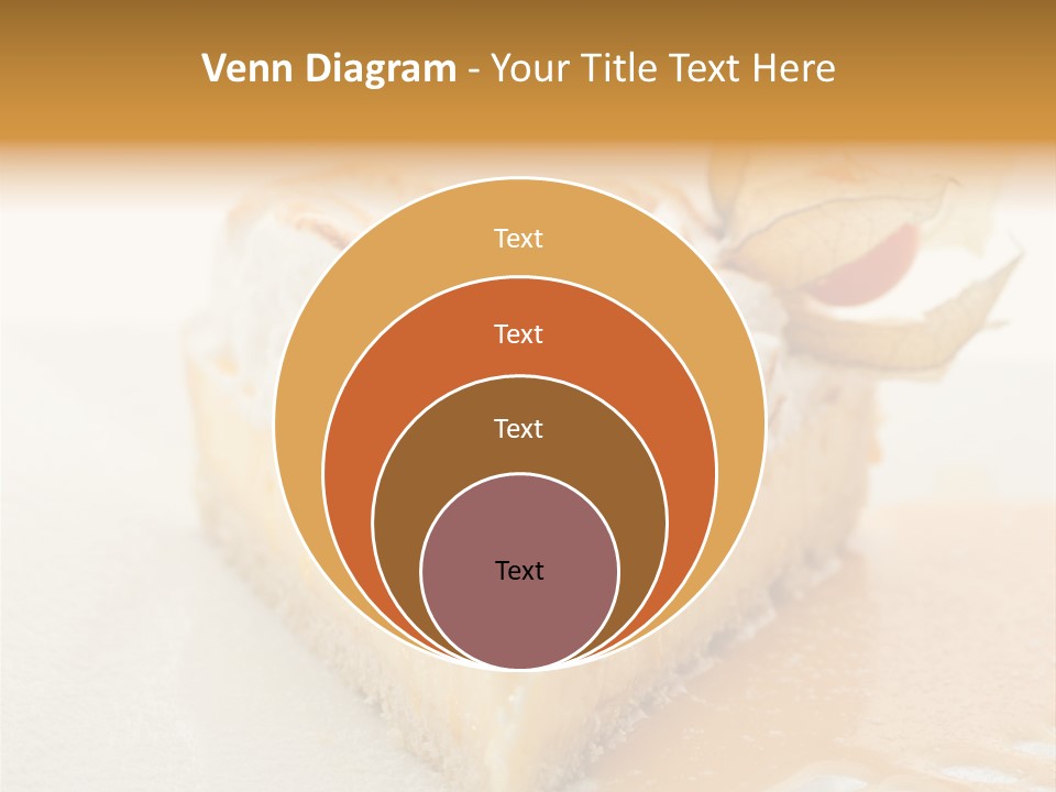 Snack Creamy Meringue PowerPoint Template