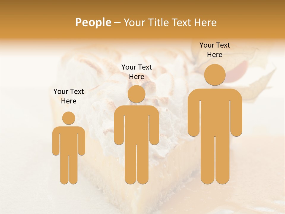 Snack Creamy Meringue PowerPoint Template