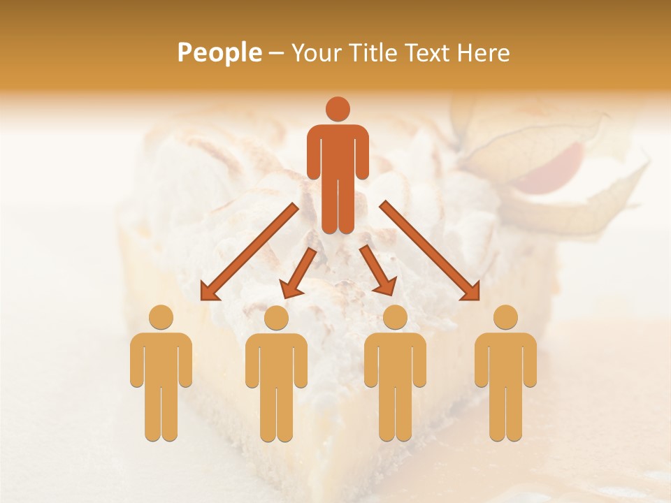 Snack Creamy Meringue PowerPoint Template