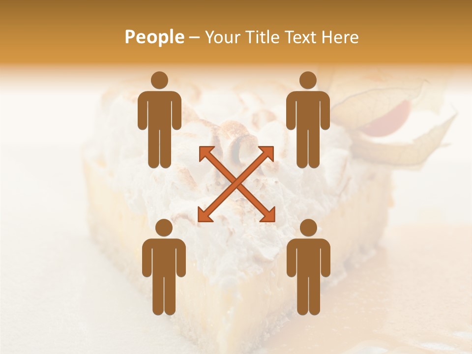 Snack Creamy Meringue PowerPoint Template