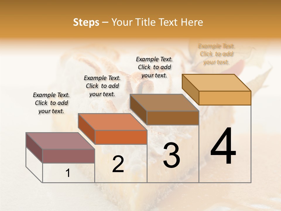 Snack Creamy Meringue PowerPoint Template