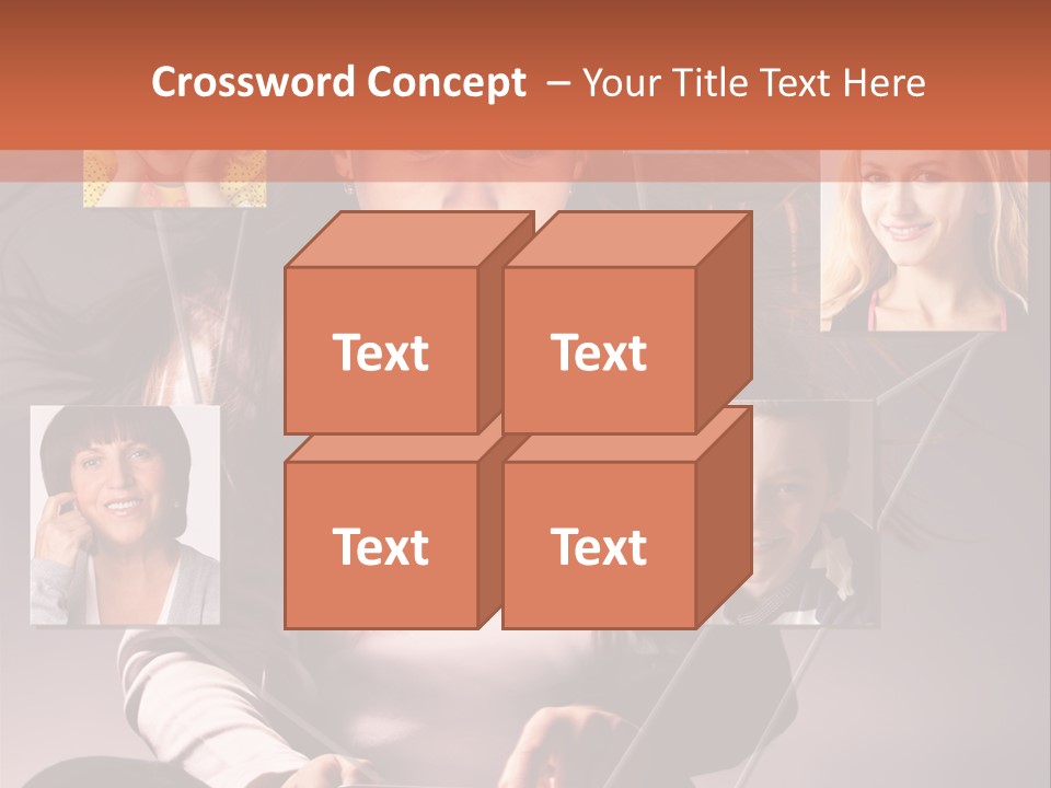 Kids Reading Communication PowerPoint Template