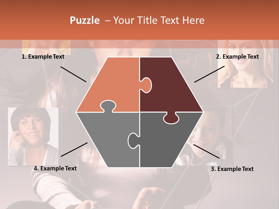 Kids Reading Communication PowerPoint Template