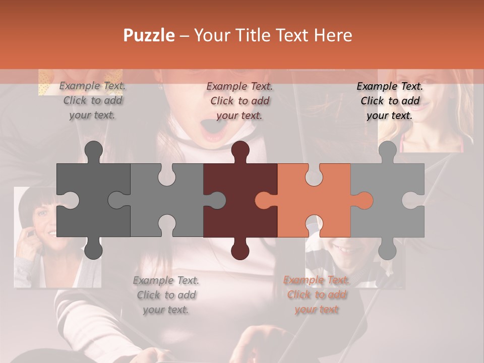 Kids Reading Communication PowerPoint Template