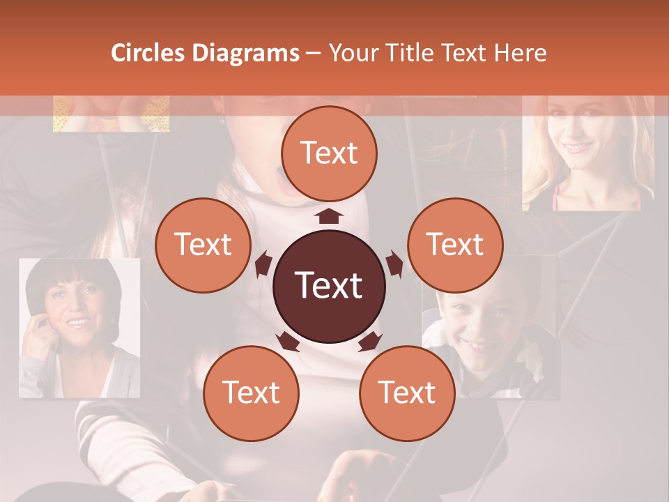 Kids Reading Communication PowerPoint Template