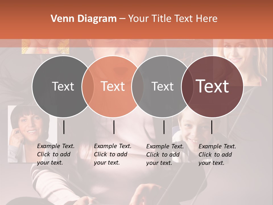 Kids Reading Communication PowerPoint Template