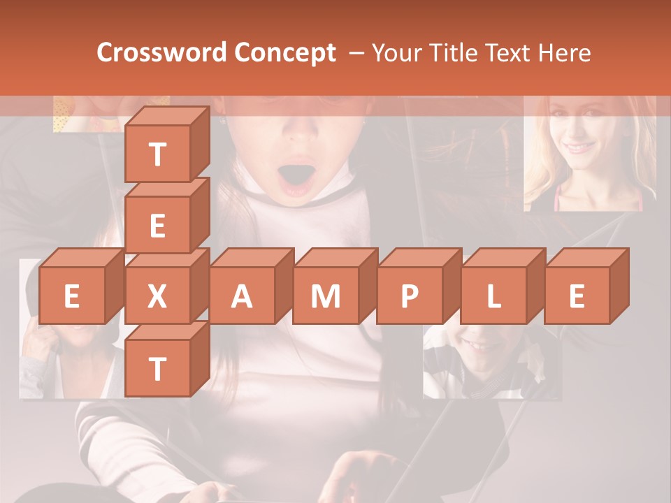 Kids Reading Communication PowerPoint Template