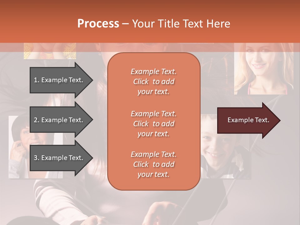 Kids Reading Communication PowerPoint Template