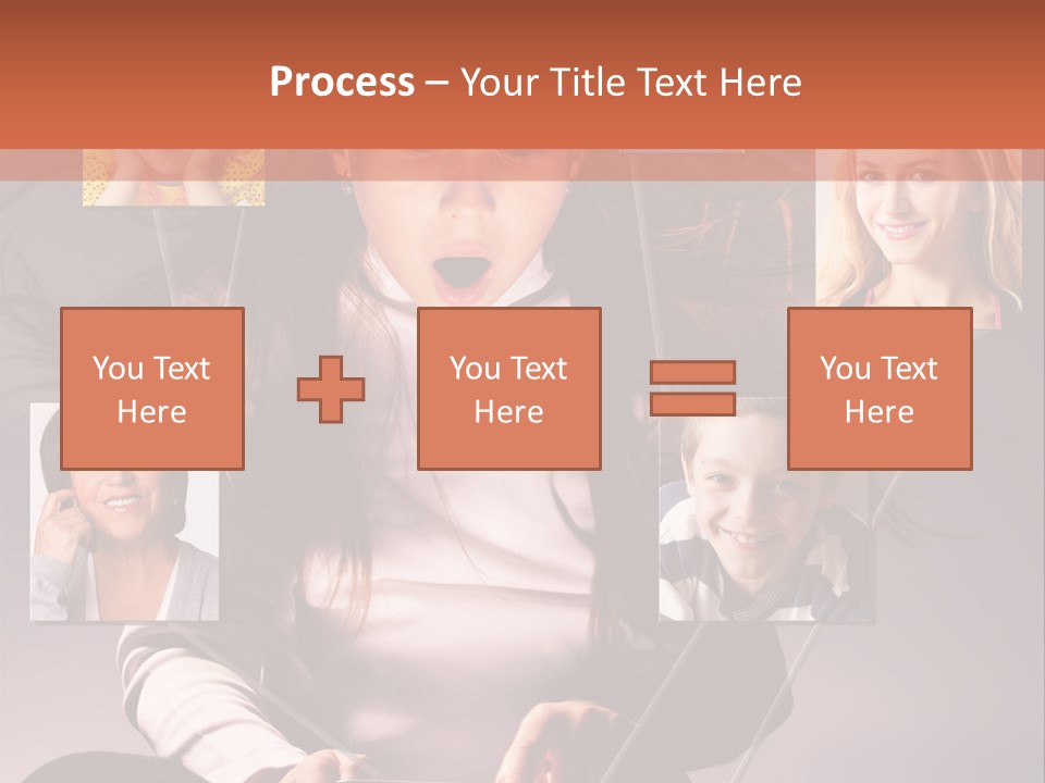 Kids Reading Communication PowerPoint Template