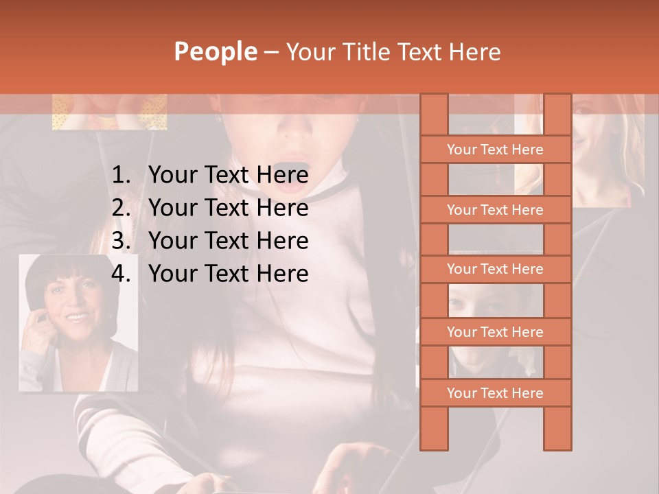 Kids Reading Communication PowerPoint Template