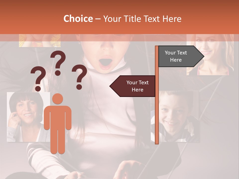 Kids Reading Communication PowerPoint Template