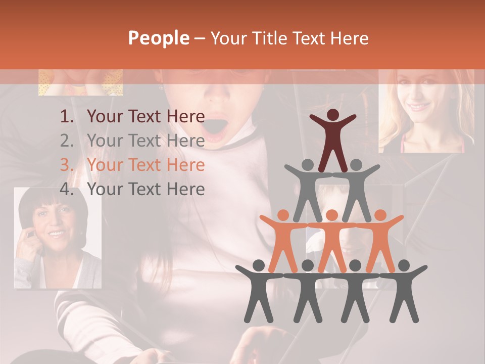 Kids Reading Communication PowerPoint Template