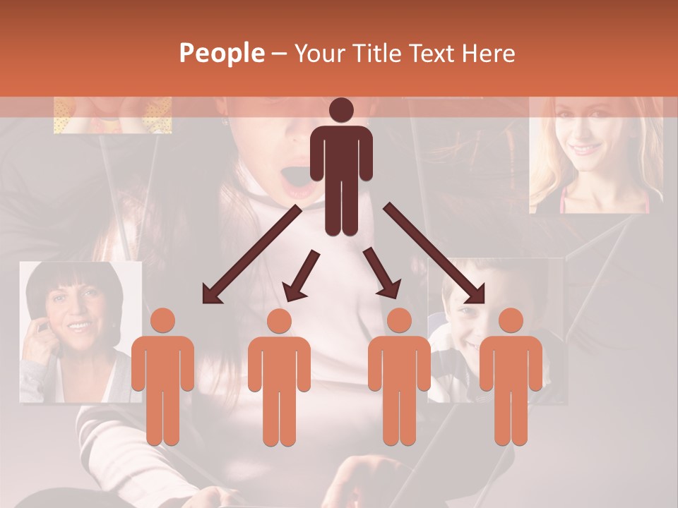 Kids Reading Communication PowerPoint Template