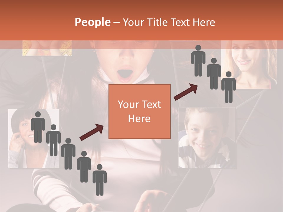 Kids Reading Communication PowerPoint Template