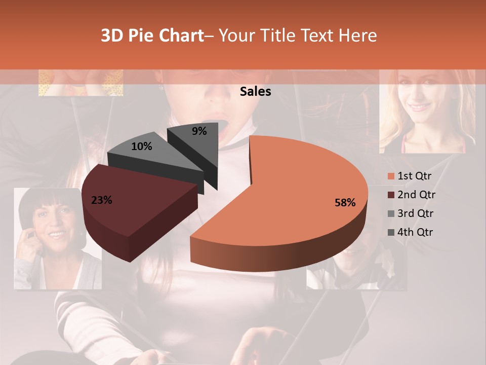 Kids Reading Communication PowerPoint Template