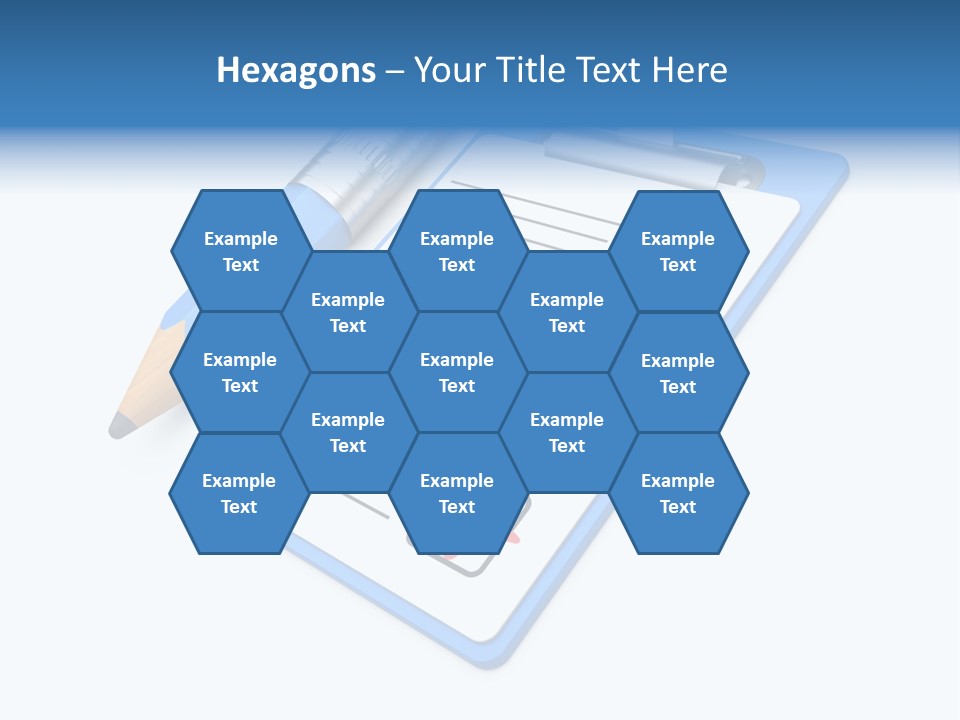 Vote Pencil Notepad PowerPoint Template