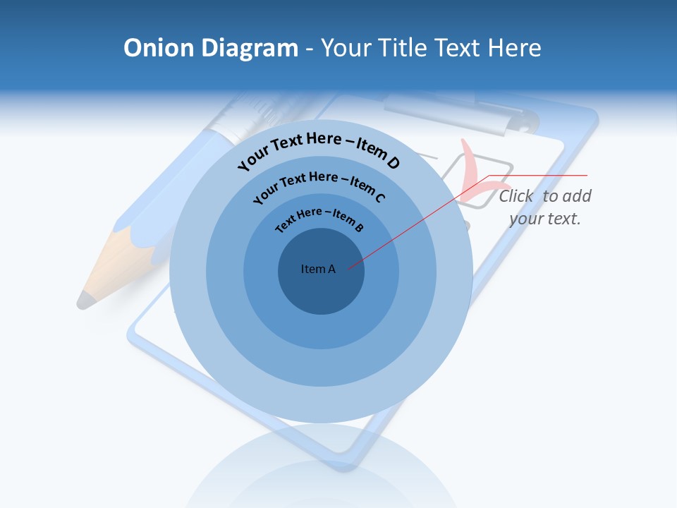 Vote Pencil Notepad PowerPoint Template