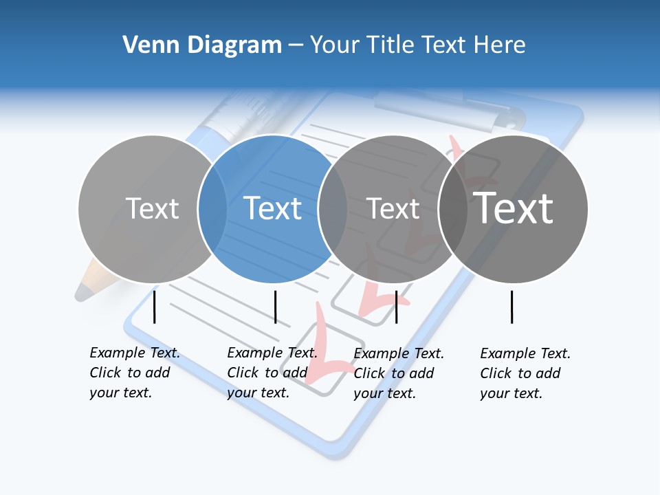 Vote Pencil Notepad PowerPoint Template
