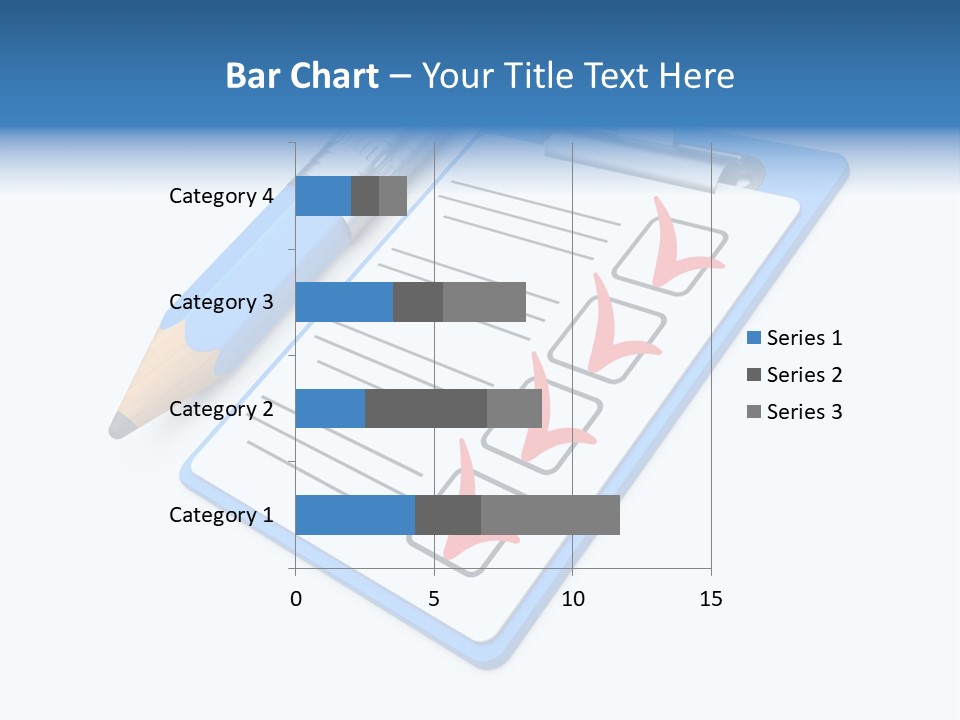 Vote Pencil Notepad PowerPoint Template