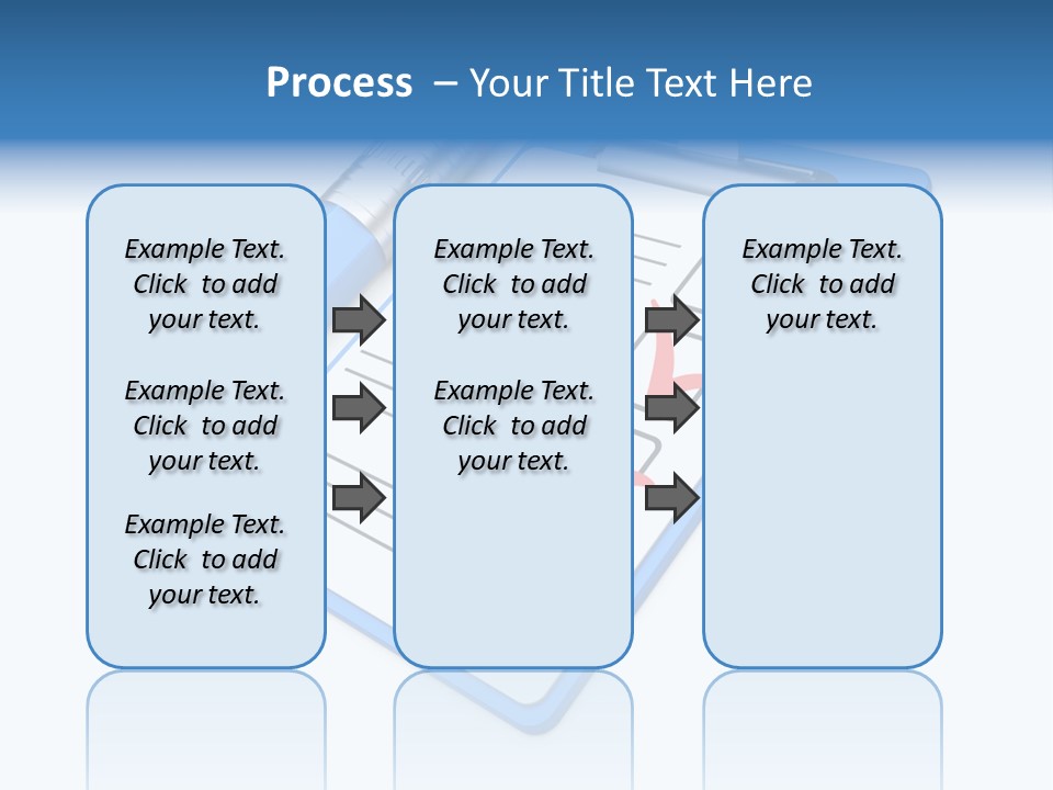 Vote Pencil Notepad PowerPoint Template