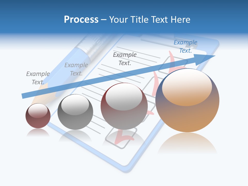 Vote Pencil Notepad PowerPoint Template