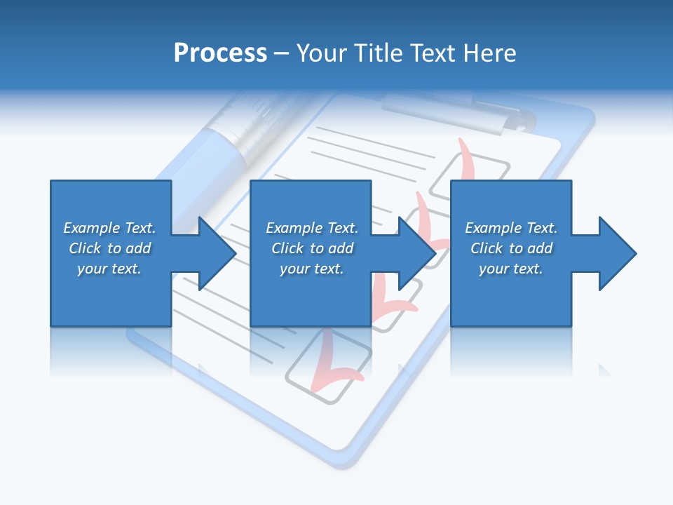 Vote Pencil Notepad PowerPoint Template