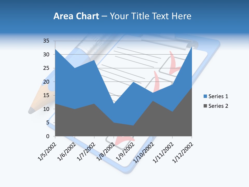 Vote Pencil Notepad PowerPoint Template