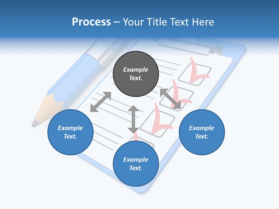 Vote Pencil Notepad PowerPoint Template