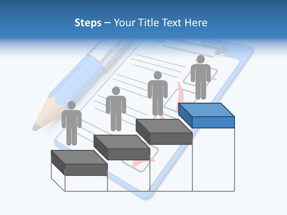 Vote Pencil Notepad PowerPoint Template