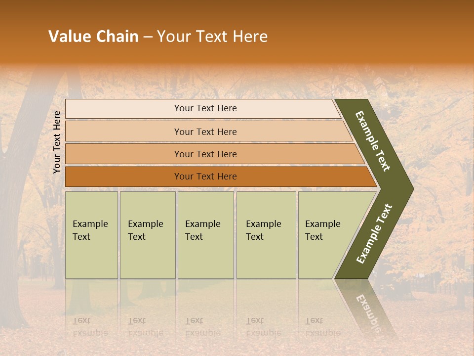 Footpath Walking Road PowerPoint Template