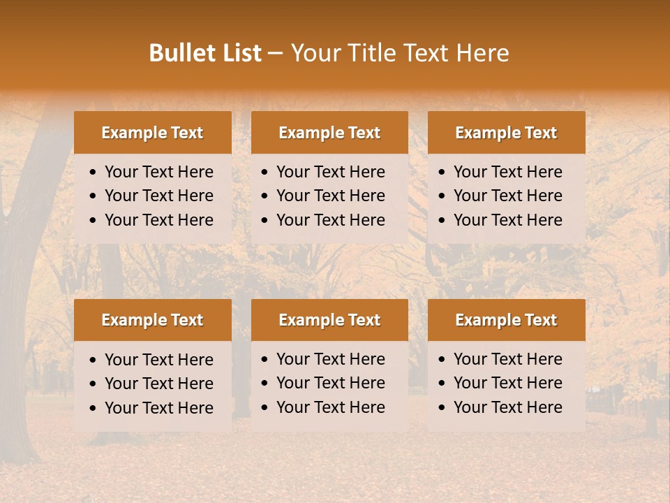 Footpath Walking Road PowerPoint Template