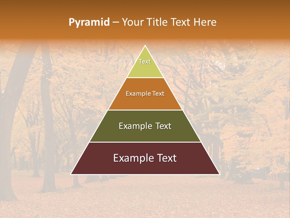 Footpath Walking Road PowerPoint Template